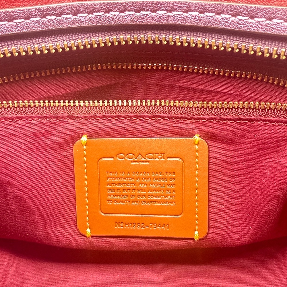 LOWST Coach Dreamer 27 “Endless Possibilities of NYC” Leather Crossbody Handbag - Picture 10 of 16